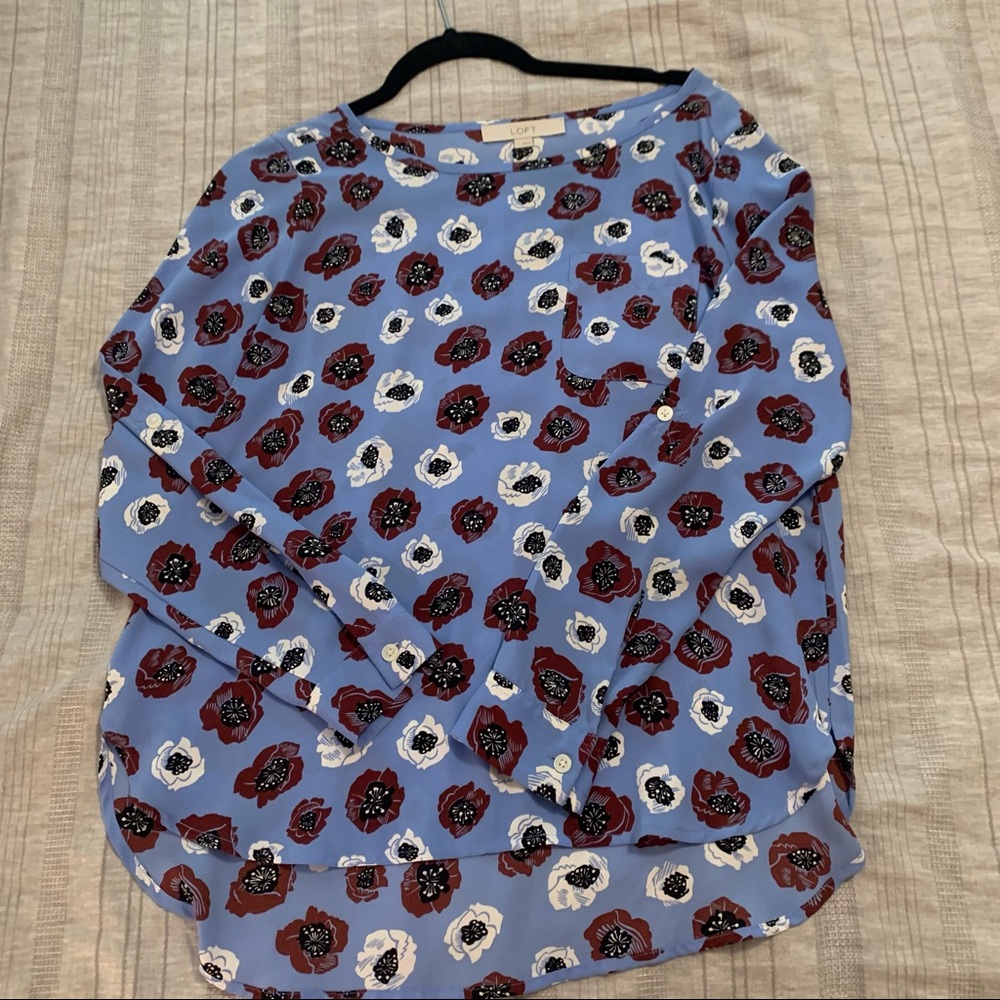 LOFT Patterned Top